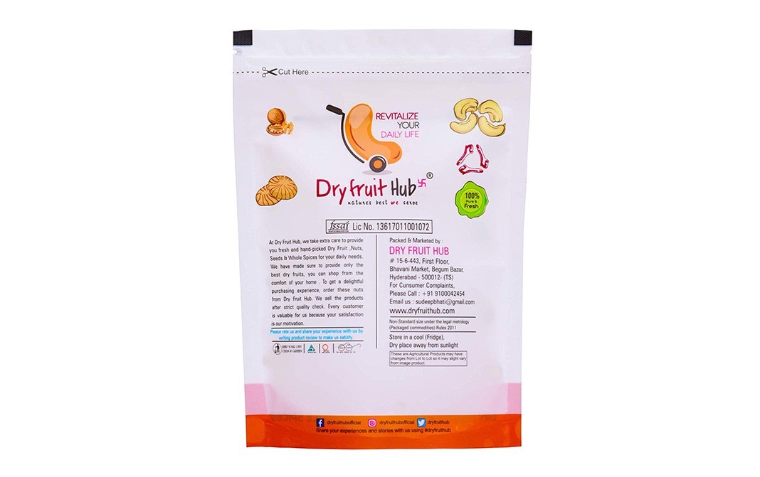 Dryfruit Hub Dried Cranberries Slices    Pack  400 grams